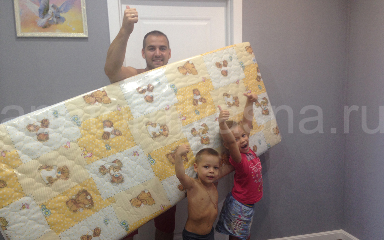 отзыв о Детский матрас Lonax Baby ППУ 10